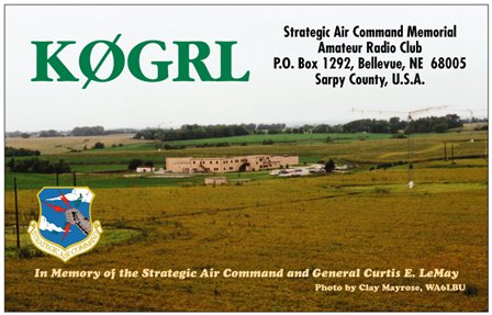 K0GRL Current QSL Card